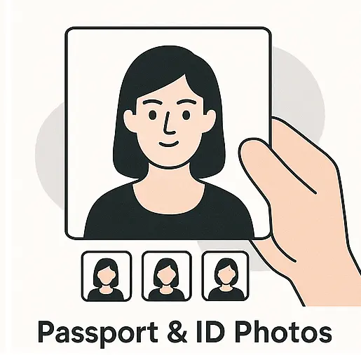📸 Passport & ID Photos